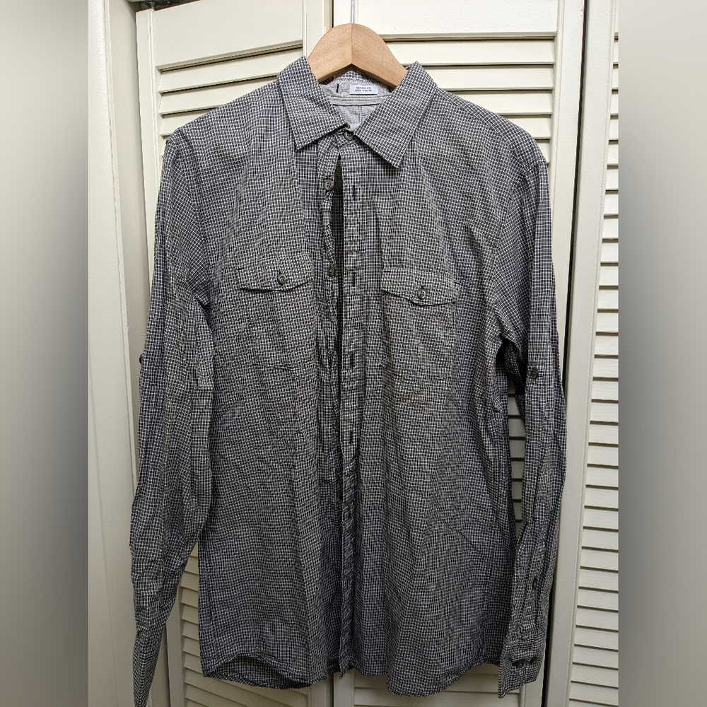 Gingham Calvin Klein Casual Button Down